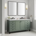 thumbnail image 6 of James Martin Vanities 305-V60d-3Af Chicago 60" Free Standing Or Wall Mounted Double Basin, 6 of 7