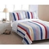 Prairiestripe 3pc Set Full, Quilted