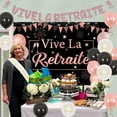 thumbnail image 2 of Retirement Party Decorations for Women, Happy Retirement Balloons, Banner and Sash, Rose Gold Happy Retirement Backdrop for Happy Retirement Supplies, 2 of 7