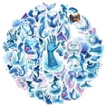 thumbnail image 2 of 35pcs-50pcs Colorful Stationery Stickers Ocean Kids Stickers Mermaid Graffiti Decals for Suitcase Luggage Phone, 2 of 9