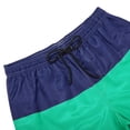 thumbnail image 6 of Men's Standard Quick Dry Tri-Color Series Swim Trunk Swim Shorts Bathing Suit with Mesh Lining, 6 of 9