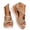 stag126-Beige, variant on BRICH Summer Sandals for Women Polka Dot Platform Ankle Strap Wedge Sandals Open Toe Comfy on Strappy Wedges Sandal WH1 6