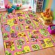 thumbnail image 1 of Alfombra de juegos para niños, tamaño grande, 200 x 160 cm, lavable, 1 of 6