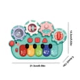 thumbnail image 3 of Rompecabezas musical para niños, piano giratorio, educación temprana, piano musical multifuncional, juguetes para niños y niñas de 1 a 3 años, regalos de cumpleaños para vacaciones., 3 of 6