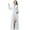White, variant on Seductiva Clearance Sales Robes for Women Womens Soft Plush Bathrobe Fluffy Cute Long Coat Nightgown Nightdress Soft Lightweight