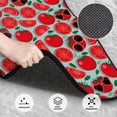 thumbnail image 3 of Balery Cute Tomato Juego de 4 Alfombrillas para Auto, Revestimientos de Caucho Resistente, Diseño Antideslizante, 3 of 7