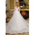 thumbnail image 2 of Women's Elizabeth K Off Shoulder Bridal Gown Gl3653 White Size 2XL, 2 of 3