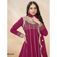 thumbnail image 4 of Charming Rani Pink Punjabi Dhoti Style Festive Party Suit, 4 of 4
