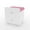 pink+white, variant on Ataucjin Vanity Stool Chair with Storage, Square Makeup Vanity Stool Side Table with Storage Drawer, Padded Seat for Bedroom, Living Room, Makeup Stations