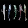 thumbnail image 4 of Señuelos de pesca Zulema 20pcs Jig Head Shad Cebos suaves, 4 of 8