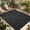 Black, variant on White Burlap Texture Outdoor Rug for Patio/Deck/Porch, Non-Slip Large Area Rug 4 x 6 Ft, Farmhouse Vintage White Indoor Outdoor Rugs Washable Area Rugs, Reversible Camping Rug Carpet Runner