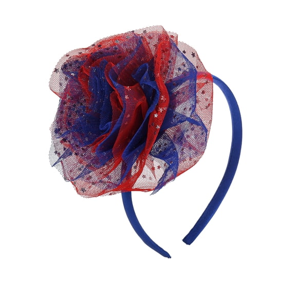Way to Celebrate Americana Patriotic Tulle Headband