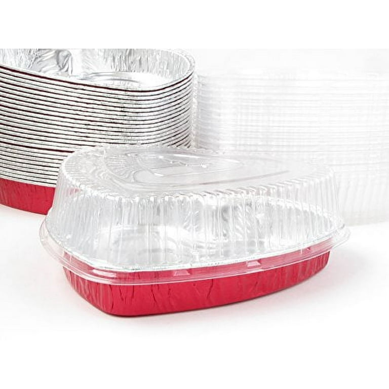 Disposable Aluminum Foil Heart Shaped Cake Pan #339NL