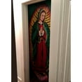 thumbnail image 4 of Beaded Doorway Curtains Bead Strands For Living Room Bedroom Door Kitchen Handmade Japanese 125 Strings Virgin Mary Our Lady Of Guadalupe, 4 of 10