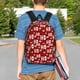 thumbnail image 4 of Disketp Ho-Ho-Ho Mochila Escolar de 15 Pulgadas, Mochila Ligera para Estudiantes, Viajes y Trabajo, Cómoda y Resistente para el Uso Diario, 4 of 6