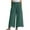 Green, variant on QUYUON Comfortable Pants for Women Ladies' Solid Color Elastic Waist Cotton and Linen Big Pocket Casual Pants Women Loose Pants Long Pant Leg Length Jegging Pant Style N-220 Blue 4XL