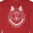 thumbnail image 4 of Inktastic Tribal Wolf Head Long Sleeve T-Shirt, 4 of 5