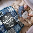 thumbnail image 3 of Fathers Day Blanket Gifts for Father in Law, Father in Law Birthday Gifts, Father in Law Gift from Daughter in Law, Father in Law Gifts for Wedding Day Christmas Throw Blanket 60"x50", 3 of 6