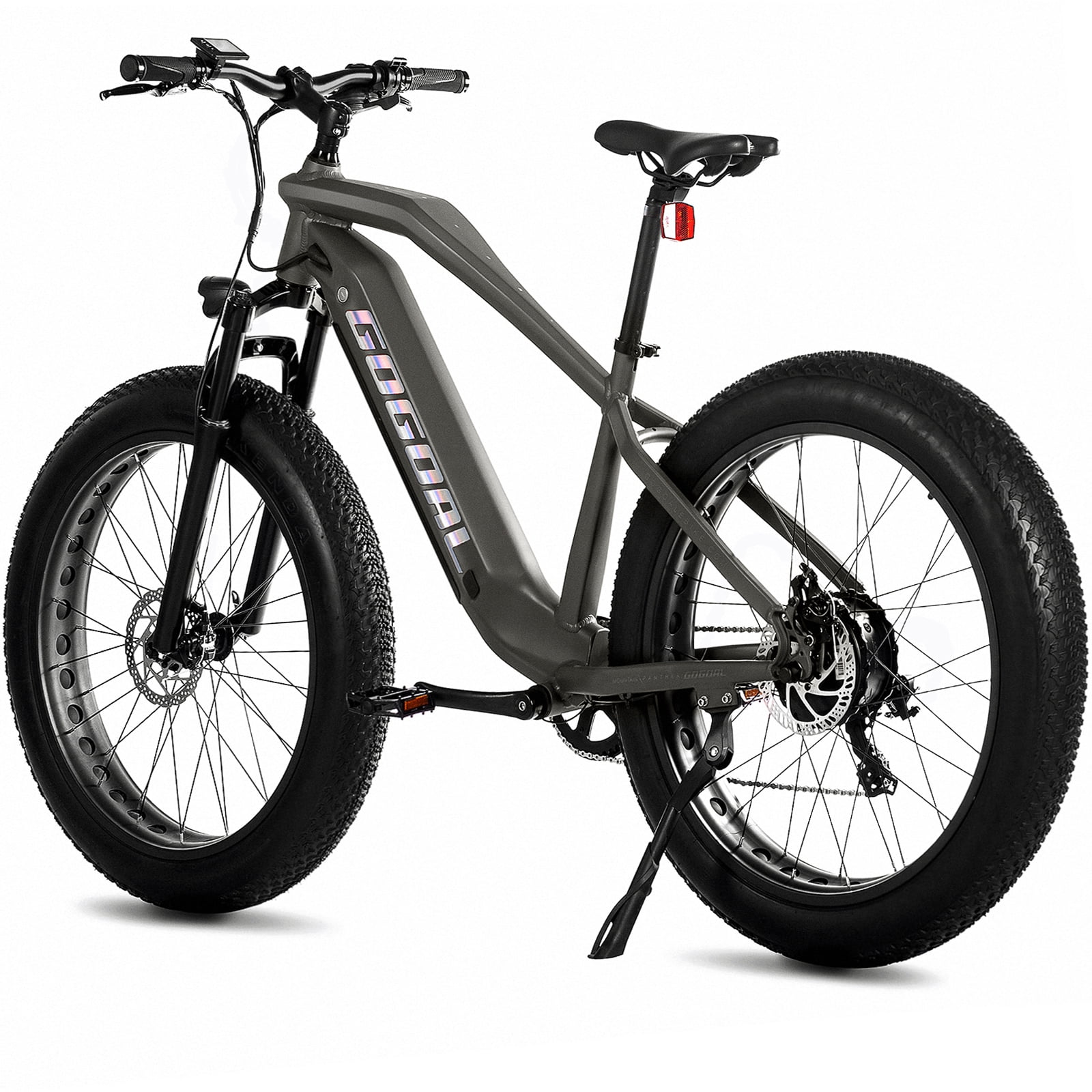 750W Adult Electric Bikes 48V 15Ah Larger Battery 26'' Fat Tire Ebike