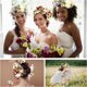 thumbnail image 3 of Corona Flor Cabello Flor Corona Ajustable Floral Boda Diadema Flor Corona Diadema para Boda Festival Fiesta, 3 of 5