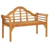 thumbnail image 7 of vidaXL 1 Piece 49.2" Solid Acacia Wood Patio Bench, 7 of 7