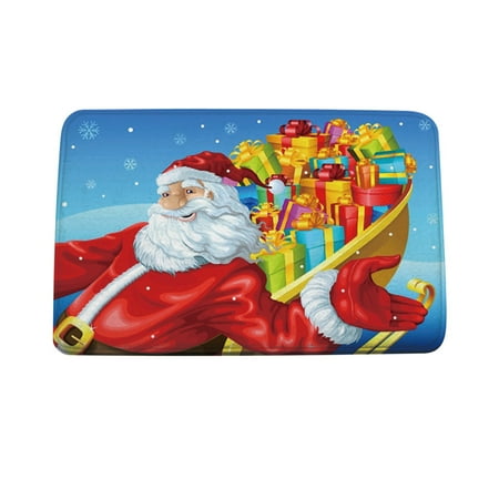 

Dealovy Christmas Cartoon Home Door Mat Absorbent Mat Living Room Kitchen Floor Mat 40X60Cm Clearance