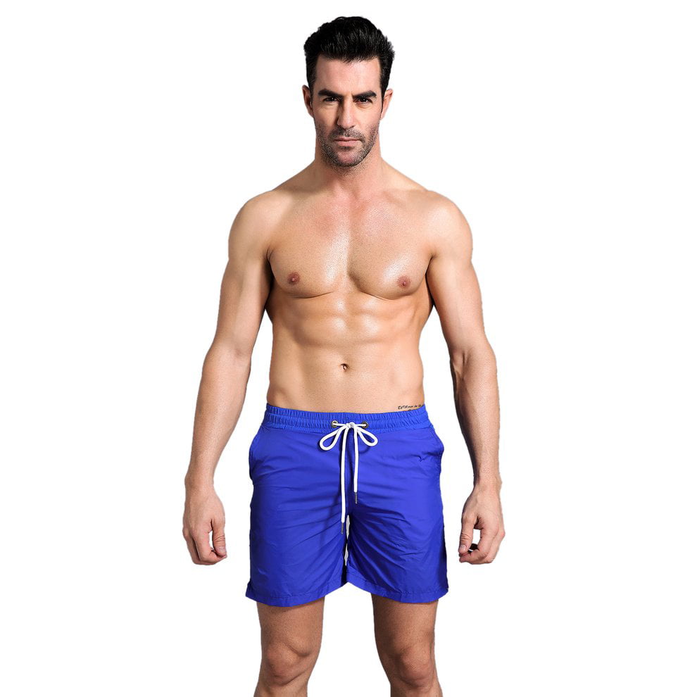 Yuerlian 3 Pack Mens Shorts Quick Dry Running Gym Workout Casual Short with Pockets