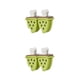 thumbnail image 2 of Advancent ABS forma de sandía molde de helado lindo reemplazo de dibujos animados 4 rejilla lavable DIY molde sellado accesorios verde Verde 2Conjunto, 2 of 6