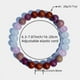 thumbnail image 4 of Pulsera con charms de cristal deslumbrante y ajustable, ideal para amantes de la moda y regalos únicos., 4 of 5