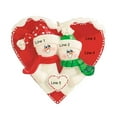 thumbnail image 4 of Ornaments by Elves Personalized Couple Christmas Ornament 2024 Snowman Christmas Together, 4 of 10