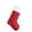 D | 1PC, variant on Dark Green Velvet Christmas Stocking with Bow, Thick Festive Xmas Stocking with Hanging Hook, Traditional Hanging Decoration for Fireplace Home Holiday Decor