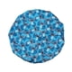 thumbnail image 1 of Gorro con estampado de personajes repetidos de Disney Stitch, azul satinado, 1 of 5