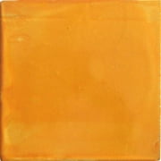 4.2x4.2 Yellow Talavera Mexican Tile, Set of 9 pcs