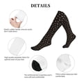 thumbnail image 5 of Lsque Cow Skulls Pattern Sport Compression Socks for Men & Women 15-20 mmHg Knee High Nurse Pregnant Running Medical and Travel Athletic, 5 of 6
