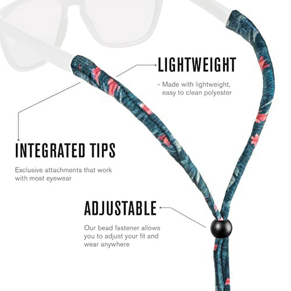 Chums Original LTD Polyester Eyewear Retainer, Rainbow Trout