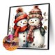 thumbnail image 5 of Pintura de diamante 5D DIY, kit de Navidad con taladro redondo completo, decoración del hogar, 40x40cm, 5 of 9