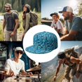 thumbnail image 5 of Camouflage Flat Baseball Cap – Adjustable Snapback Hat with Flat Bill, Breathable and Durable, Personalized Design for Sports, Travel & Daily Wear, 5 of 6