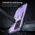 thumbnail image 5 of For Motorola Edge (2024) 5G Case PC+TPU Drop-Proof Protective Phone Cover - Black, 5 of 5