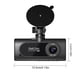 thumbnail image 3 of Herunwer WiFi 1080P FHD Triple-Lens Dash Cam with Night Vision, Parking Monitor, and Loop Recording, 3 of 9
