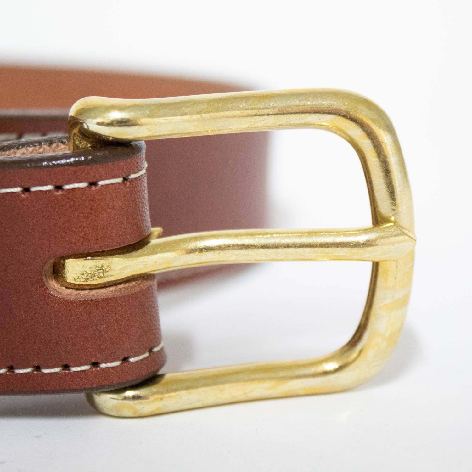 Fancy Stitched Leather Belt - 1" Wide - Horse Smarts