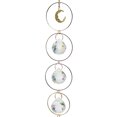 thumbnail image 2 of Moon Sun Ball Crystal Hanging Metal Pendant Rainbow Maker Home Garden Decor (24) Likrtyny Libre de BPA, 2 of 8