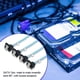 thumbnail image 5 of 7P SATA 3.0 Mini SAS Cable 6Gbps 4 SATA a 4 SATA Cable de datos para SSD (0,5 m), 5 of 5