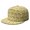 Modern Lemon, variant on Minimalist Botanical Cactus Flat Brim Cap - Unisex Adjustable Snapback Hat with Boho Desert Style