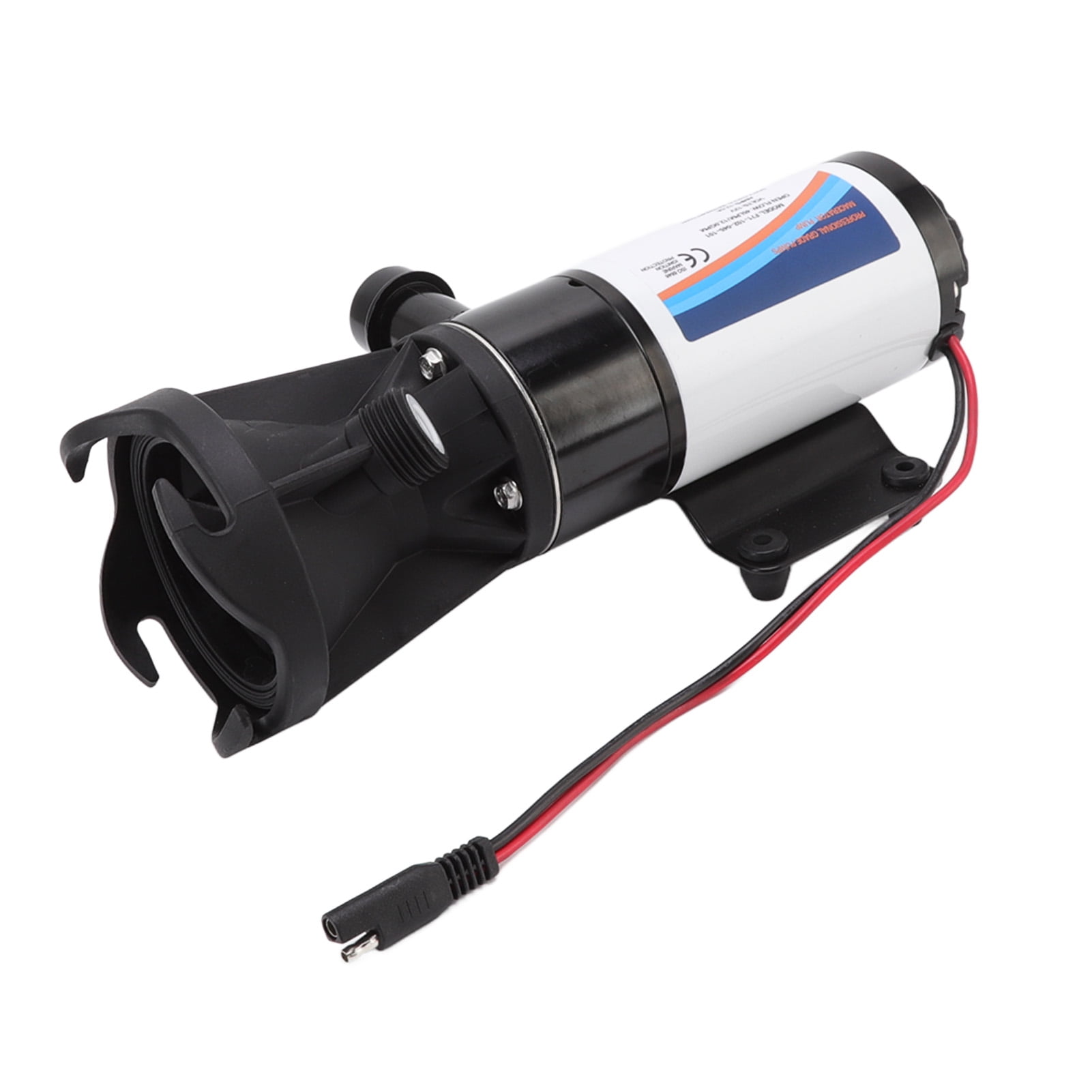 Zaqw RV Sewage Pump,RV Waste Pump 12V Fluoroplastic Alloy 4 Blades High