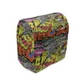 thumbnail image 1 of Graffiti Stand Mixer Cover, Contemporary Style Hip Hop Funky Grunge Culture Skull Underground Illustration, Kitchen Appliance Organizer Bag Cover with Pockets, 5 Quarts, Multicolor, by Ambesonne, 1 of 4