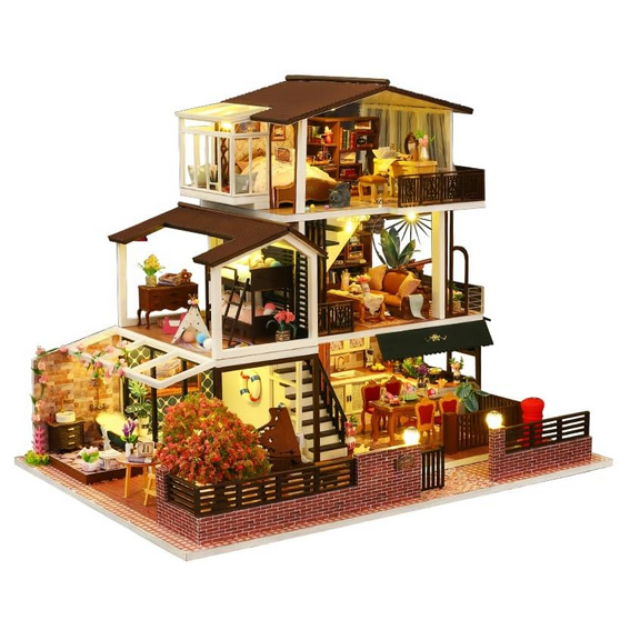 Miniature Wizardi Roombox Kit - Dollhouse Kit