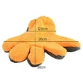 thumbnail image 5 of 1 Pair Superfine Fiber Glass Car Wash-Gloves Cleaning Equipment Detailing Care, 5 of 9