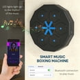 thumbnail image 4 of Soozier Wall Mounted Music Boxing Machine with Gloves, Bluetooth, LED Light, 4 of 10