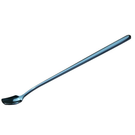 

VEAREAR Stainless Steel Long Handle Square Ice Cream Tea Coffee Dessert Spoons Flatware