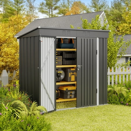 Asofer Outdoor Storage Shed&comma; &dollar;116 &lpar;was &dollar;500&rpar; at Walmart